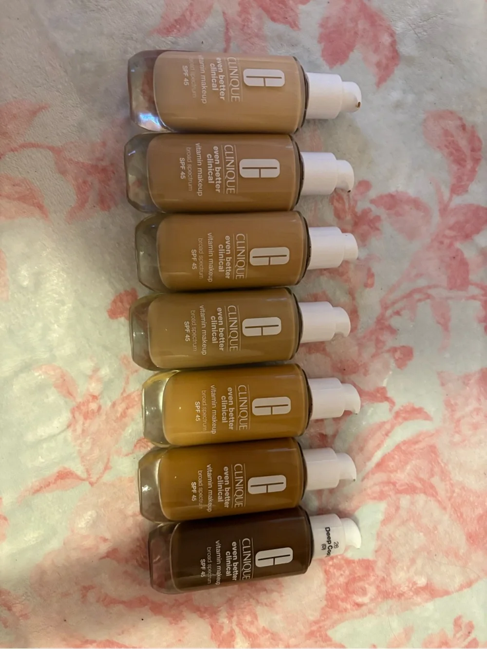 Clinique Even Better Serum Foundation New Full Bottles